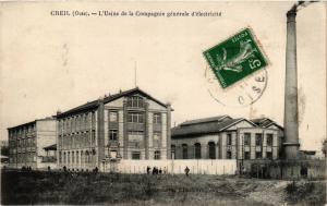 CPA AK CREIL - L'Usine de la Compagnie générale d'electricite (259549)