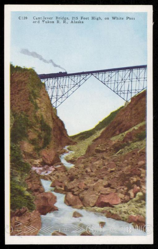 Cantilever Bridge, White Pass and Yukon R.R.