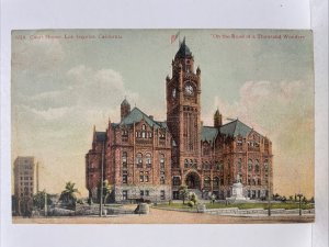 6314 Court House, Los Angeles, California Postcard