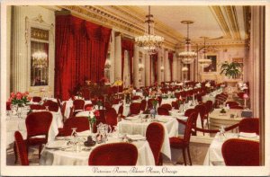 Chicago Illinois Palmer House Victorian Room Restaurant 1939