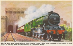 LMS Royal Scot Class Ulsterman 4-6-0 46122 Scottish Train Postcard