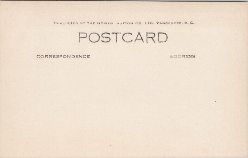 Vancouver BC The Harding Memorial Stanley Park British Columbia RP Postcard H36