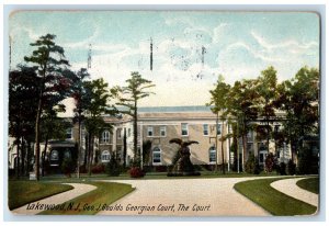 1906 Geo. J. Goulds Georgian Court Lakewood New Jersey NJ Vintage Postard