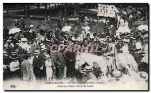 Old Postcard Fetes de Jeanne d & # 39Arc Compiegne Jeanne d & # 39ARc in the ...