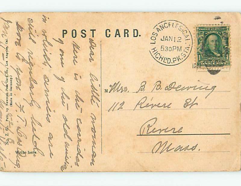 Divided-Back POSTCARD FROM Santa Barbara California CA HM7524