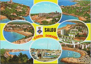 Spain Salou Vintage Postcard BS.25