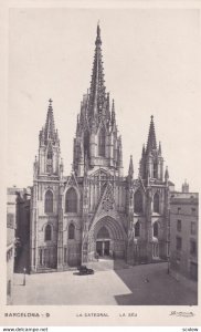 BARCELONA, Spain, 1920-1940s; La Catedral, La Seu