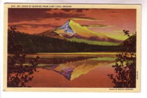 Sunrise, Mt Hood, Lost Lake, Oregon, P