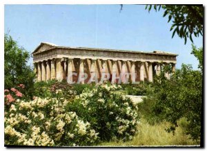 Postcard Modern Athens Thission Temple of Hephaestos