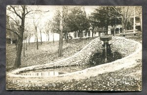 dc270 - ROME CITY Indiana 1910s Kneipp Sanitarium Real Photo Postcard