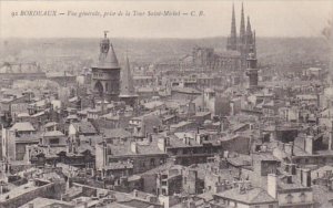 France Bordeaux Vue generale prise de la Tour Saint-Michel