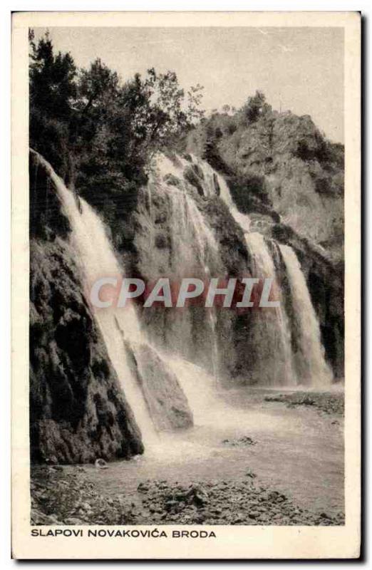 Postcard Old Slapovi Novakovica Broda