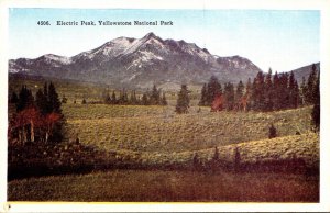 Yellowstone National Park Electric Peak