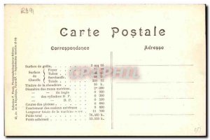 Postcard Old Train Locomotive 3162 machine