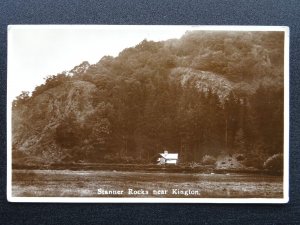 Breconshire STANNER ROCKS near KINGSTON c1950s RP Postcard by B&K Thompson