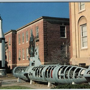 c1950s Groton Conn US Navy Base Polaris Missile Japanese Submarine Monument A201