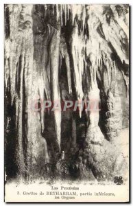 Old Postcard Betharram Caves Part Inferieure Organs