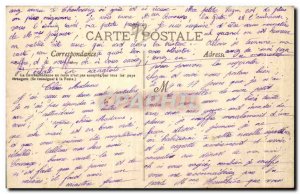 Old Postcard Grand Luce Sarthe surroundings of Chateau Corbuon