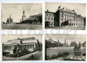 128184 Russia 1953 MOSCOW Collection 20 Photo Postcards