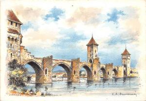 BR7982 Cahors Pont-Bridge   postcard  france