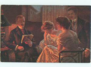 Divided-Back GREAT SCENE Scarce Foreign Postcard AA6663