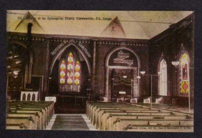 PQ Episcopalian Church CLARENCEVILLE QUEBEC Postcard