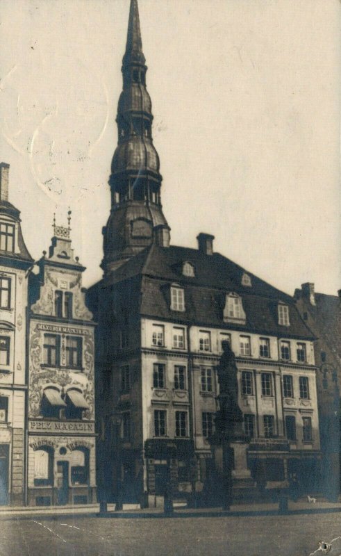 Latvia - Riga - RPPC 1920 04.17