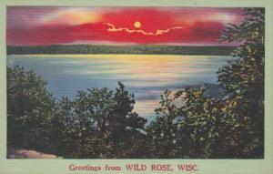Wisconsin Greetings From Wild Rose