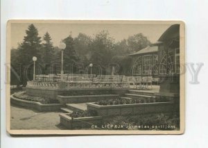 475692 Latvia Liepaja Libava Jurmala pavilion Vintage photo RPPC