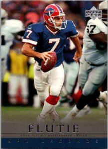 2000 Upper Deck Football Card Doug Flutie Buffalo Bills sk5628