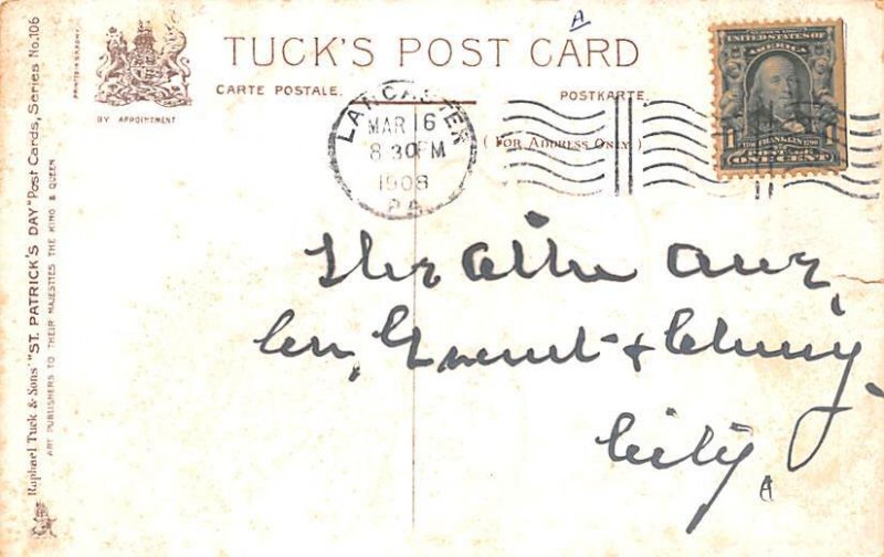 St. Patricks Day  St. Patricks Day Postcard