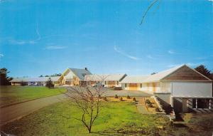 Orleans Cape Cod Massachusetts 1957 Postcard The Governor Prence Motor Lodge