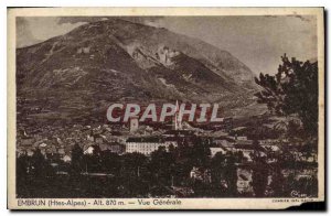 Postcard Old Embrun (H A) (870 m) General View