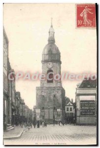 Old Postcard Amiens The Belfry