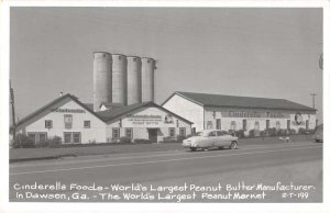 Dawson Georgia Cinderella Foods Peanut Butter Factory Real Photo PC AA36678