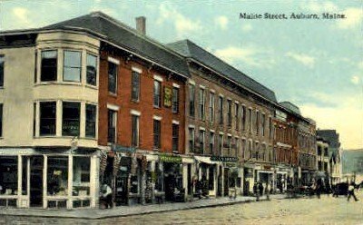 Maine St. in Auburn, Maine