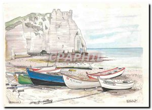 Postcard Modern Etretat Seine Ms.