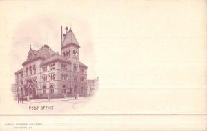 Covington Kentucky Post Office Street View Antique Postcard K47373