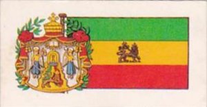 Brooke Bond Tea Trade Card Flags &  Emblems No 48 Ethiopia