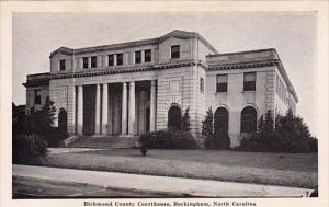 Richmond County Courthouse Rockingham North Carolina