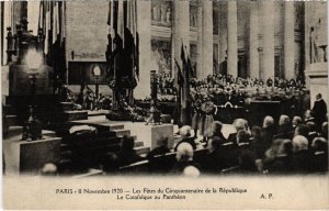 CPA PARIS Cinquantenaire de la Republique 1920 la Catafalque (1243606)