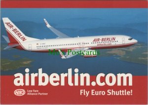 Aviation Postcard - Air-Berlin Boeing 737-800 Aeroplane RR11916