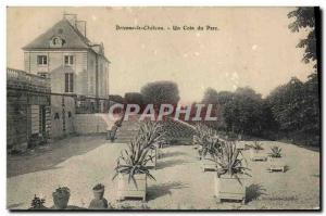 Old Postcard Brienne Le Chateau A Corner Park