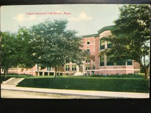 Vintage Postcard 1907-1915 Union Hospital, Fall River, Massachusetts (MA)