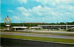 OK, Tulsa, Oklahoma, Rio Motor Hotel, RT 66, Curteichcolor No. ODK-915