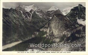 Lake Louise, Mirror Lake Alberta Canada Unused 