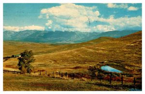 Postcard PANORAMIC SCENE Miles City Montana MT AQ5273