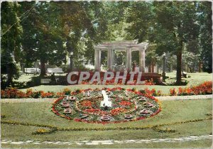 Modern Postcard Haguenau (Bas Rhin) The Flower Clock