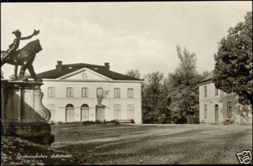 sweden, DROTTNINGHOLM, Slottsteater, Palace Theatre 50s