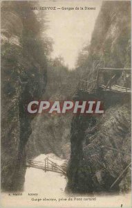 Old Postcard SERVOZ Gorges of the Diosaz